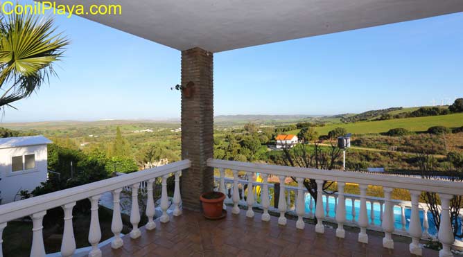 vistas desde la terraza