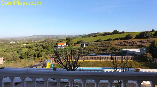 vistas desde la terraza