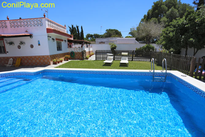 Casa en los caños con piscina