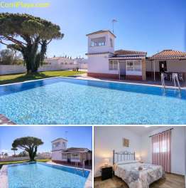 chalet con piscina privada en Chiclana