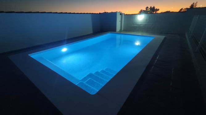 piscina luz