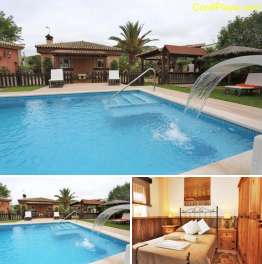 chalet con piscina a 10 minutos de Conil, Chiclana y de la playa.