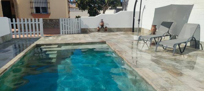 piscina escalones
