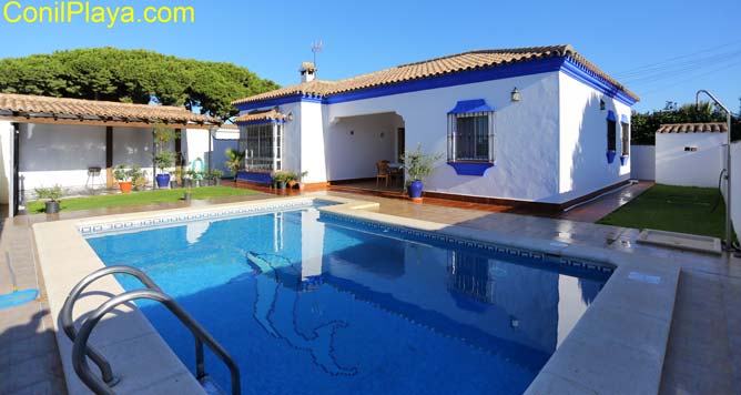 Chalet con piscina