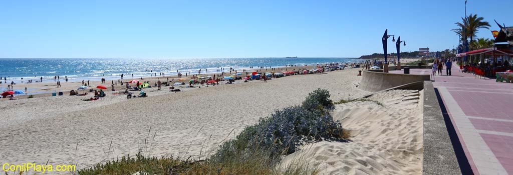 Paseo maritimo de La Barrosa