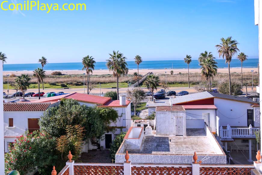 vistas al mar desde la terraza