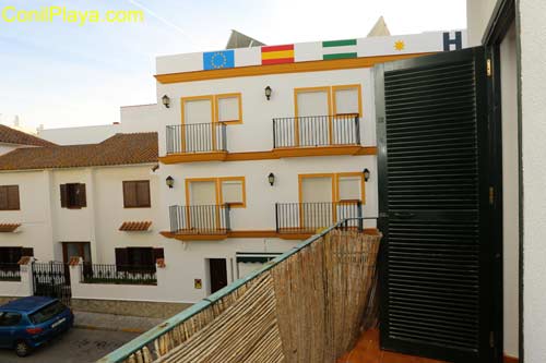 Vista desde el balcón del alojamiento