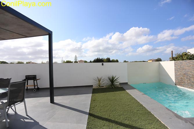 apartamento piscina conil