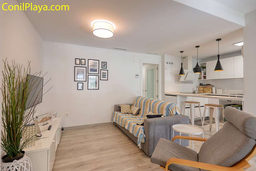 apartamento conil salon