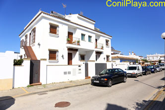 Exterior del apartamento en Conil en alquiler. De nueva construcción.