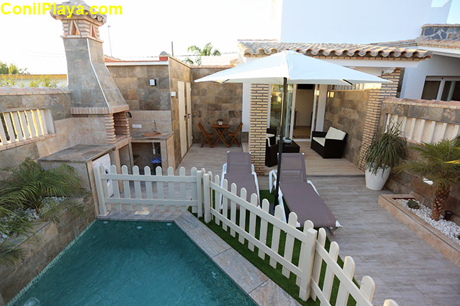 apartamento conil piscina