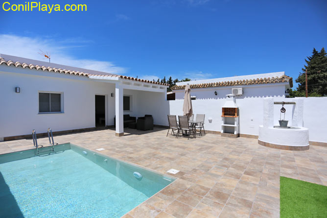 apartamento piscina conil