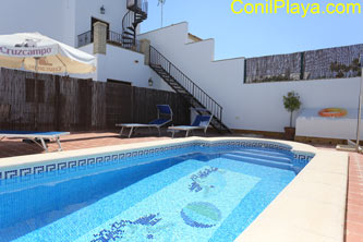 Piscina de los apartamentos