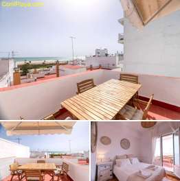 Apartamento en Conil en alquiler con bonitas vistas a la playa.