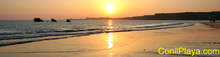 Playa de La Fuente del Gallo, Conil.