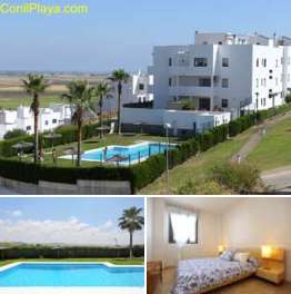 apartamento en Conil de la Frontera en alquiler con piscina