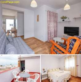 Apartamento en pleno centro de Conil, cerca de la playa y de supermercados.