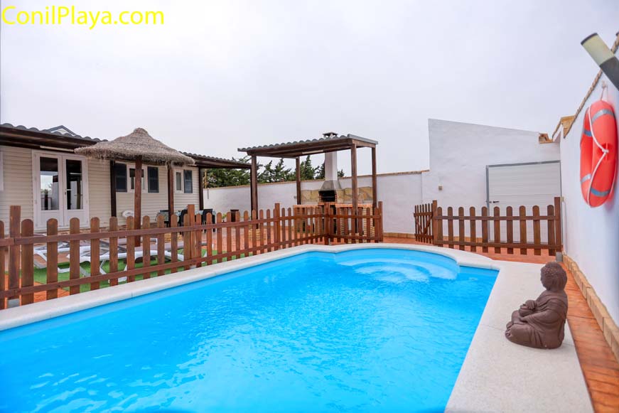 apartamento piscina conil