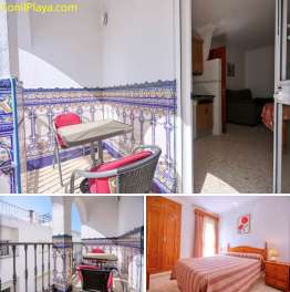 Apartamento en Conil con terraza.