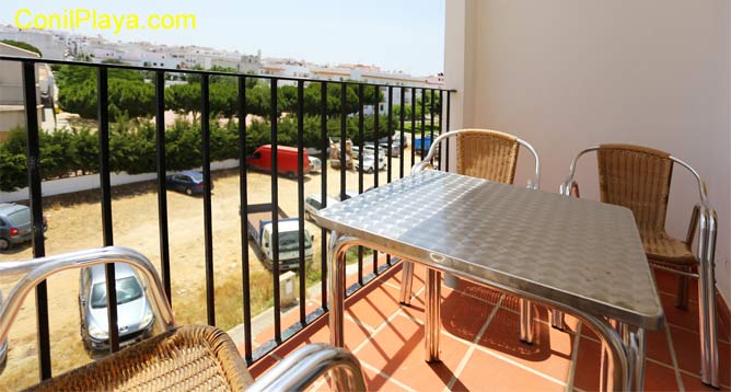 terraza con vistas a Conil de la Frontera