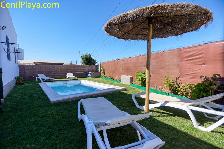 jardin piscina