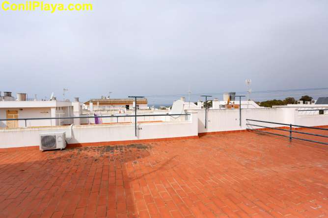 terraza con vistas al mar