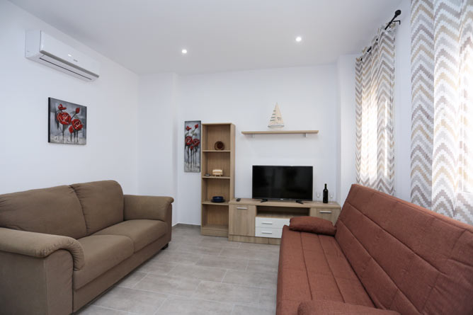 salon con aire acondicionado