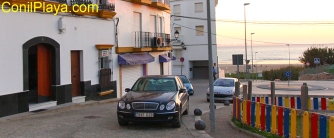 Apartamento cerca de la playa andando. Distancia a recorrer.