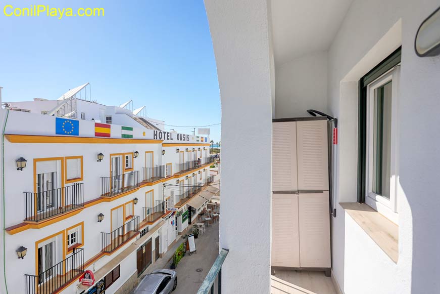 vistas desde la ventana del salón