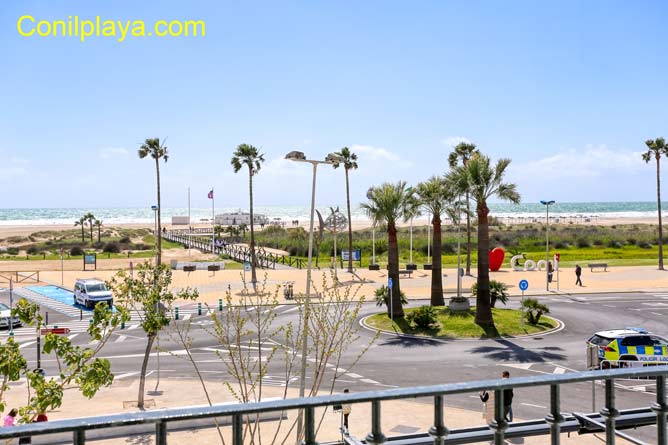 vistas al mar desde la terraza