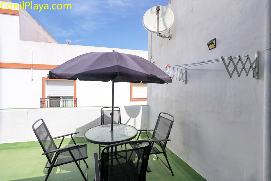 Mesa sombrilla
