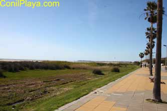 paseo maritimo de conil