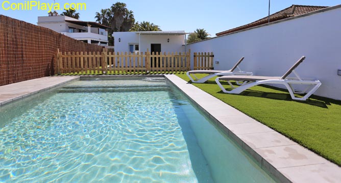 apartamento en Conil con piscina