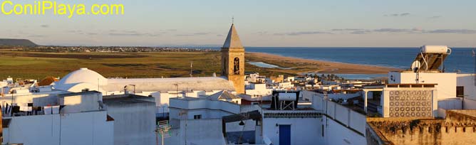 conil visto desde la azotea