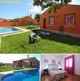 Casas con piscina en Conil