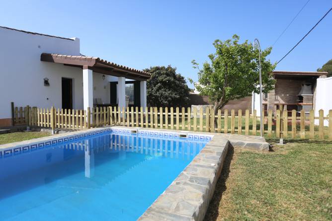 Piscina del chalet de vacaciones