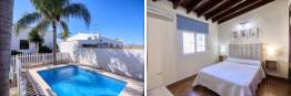 Ver fotos de la casa en Conil cerca de la playa y de la calle Cádiz.