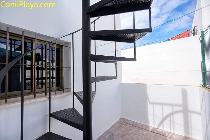 escaleras terraza