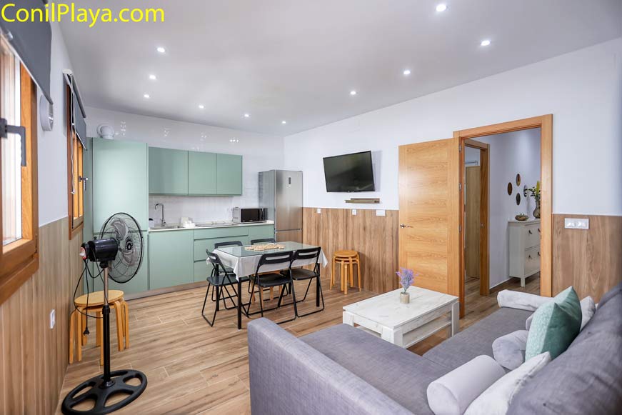 salon cocina comedor