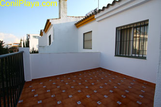Terraza de la casa