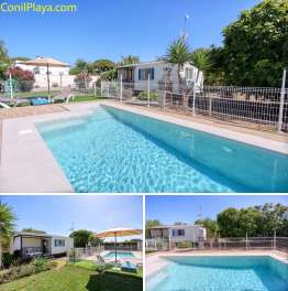 Casa con piscina en Roche Viejo, a 5 minutos de Conil.