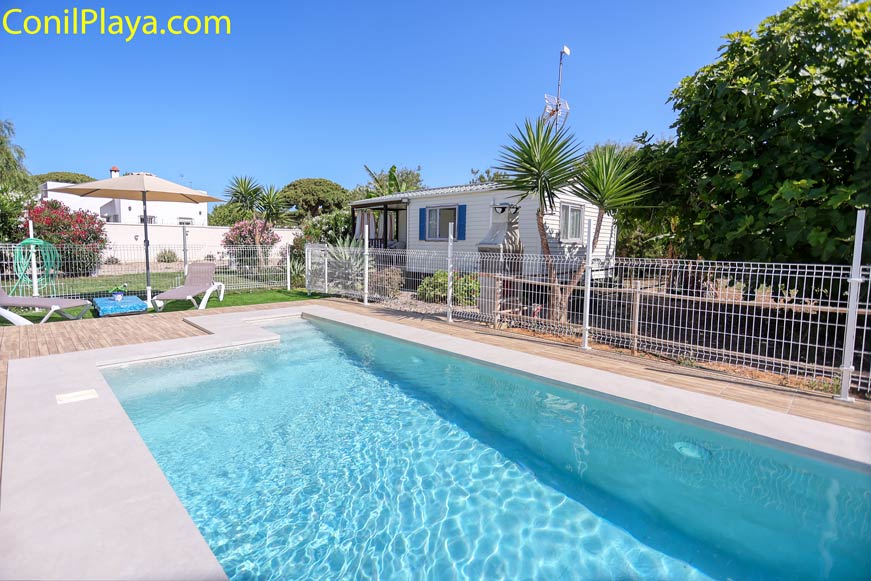 Casa con piscina en Conil.