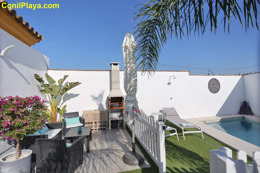 barbacoa piscina 