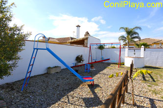 Zona de juegos para los niños.