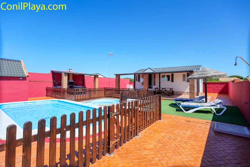 casa conil piscina 