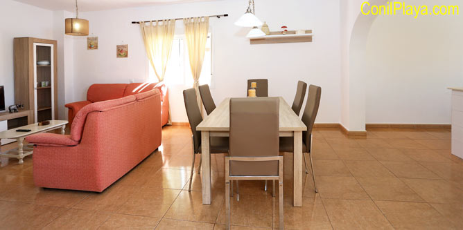 salon y comedor