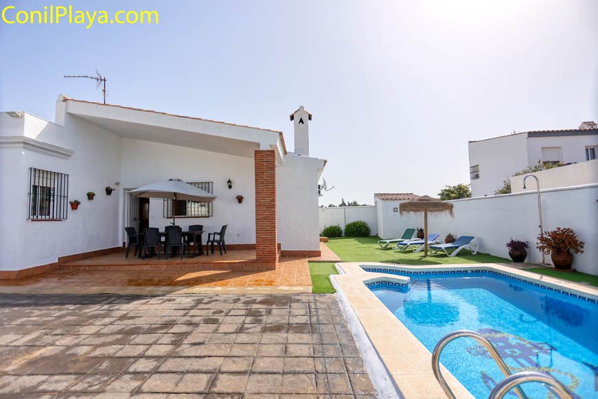 chalet piscina