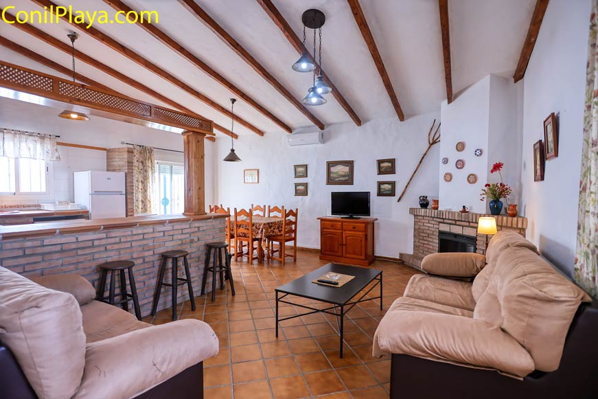 salon cocina comedor