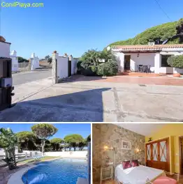 Casa rural en Conil, en la zona de El Mayorazgo.