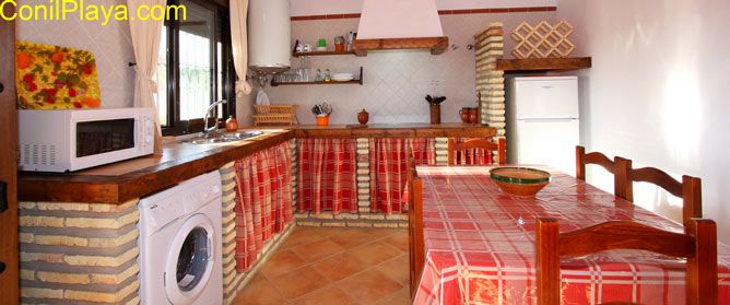 Cocina comedor del chalet